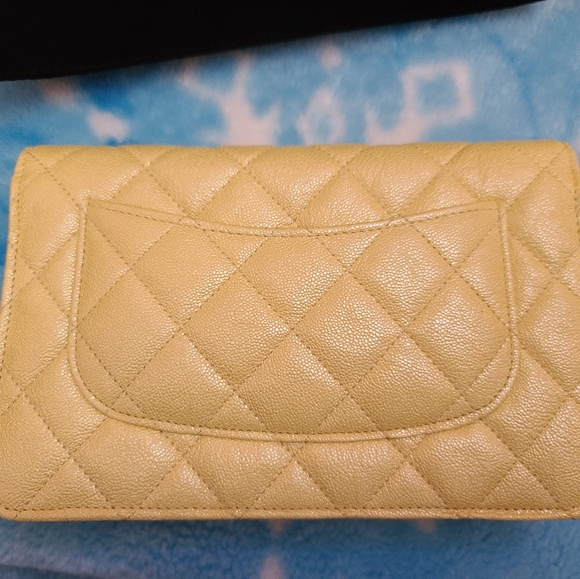 ❌SOLD❌Chanel 19s iridescent yellow WOC 💛 - Picture 10 of 10